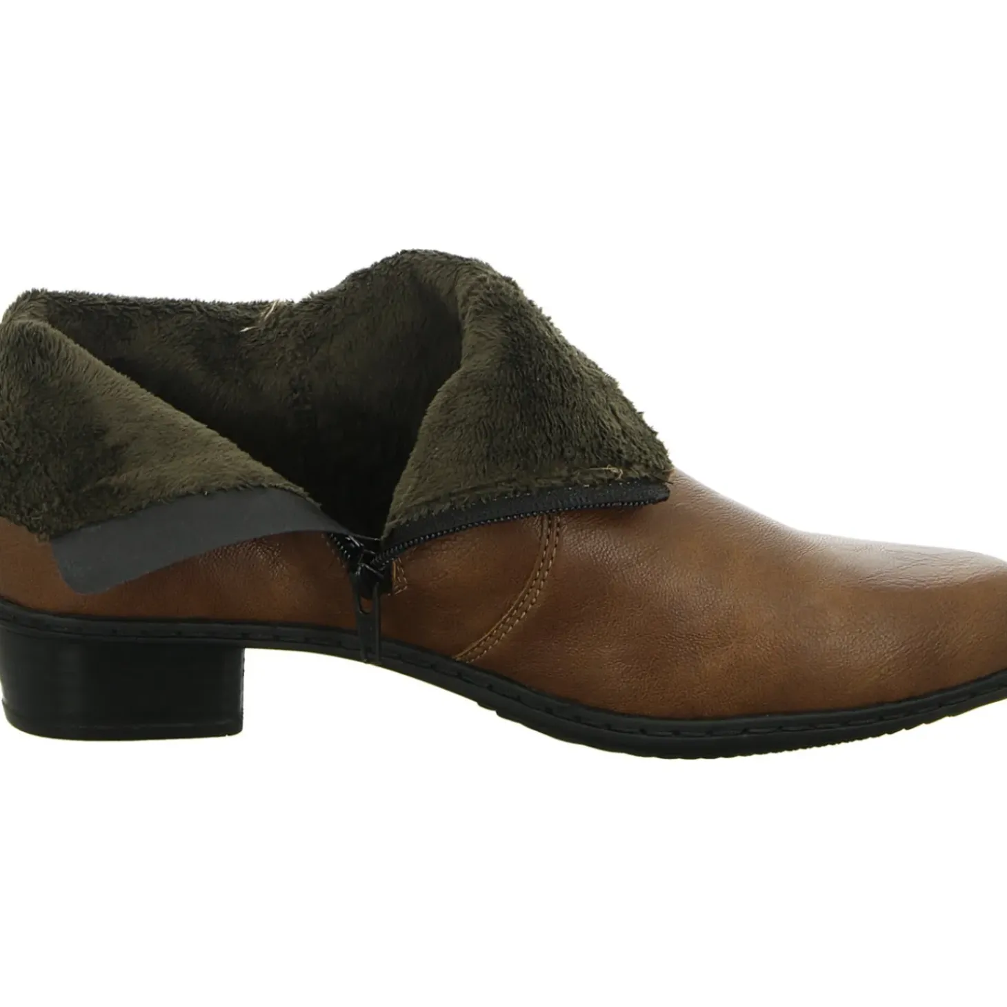 Rieker Schlupf-/Reißverschlußstiefelette Warmfutter ab 35mm Absatz