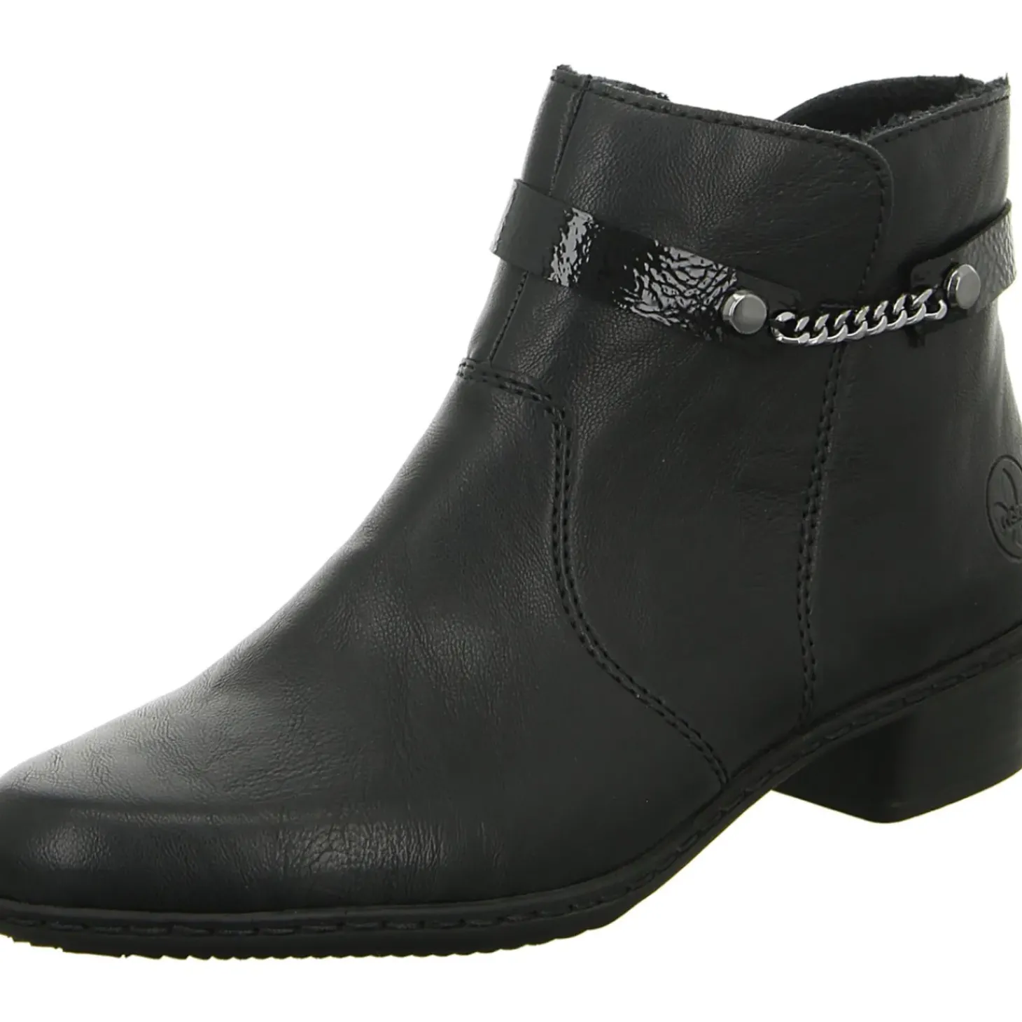 Rieker Schlupf-/Reißverschlußstiefelette Warmfutter ab 35mm Absatz