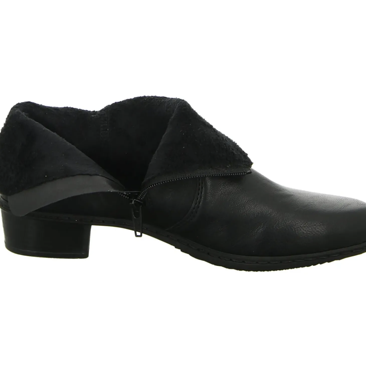 Rieker Schlupf-/Reißverschlußstiefelette Warmfutter ab 35mm Absatz