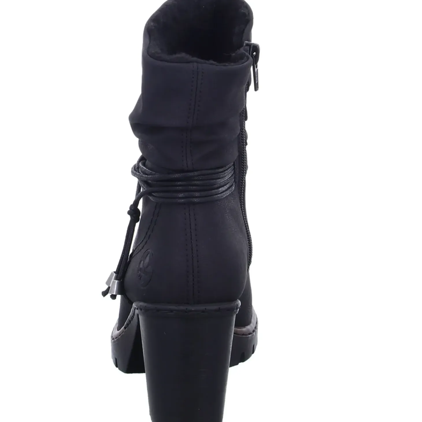 Rieker Schlupf-/Reißverschlußstiefelette Warmfutter ab 35mm Absatz