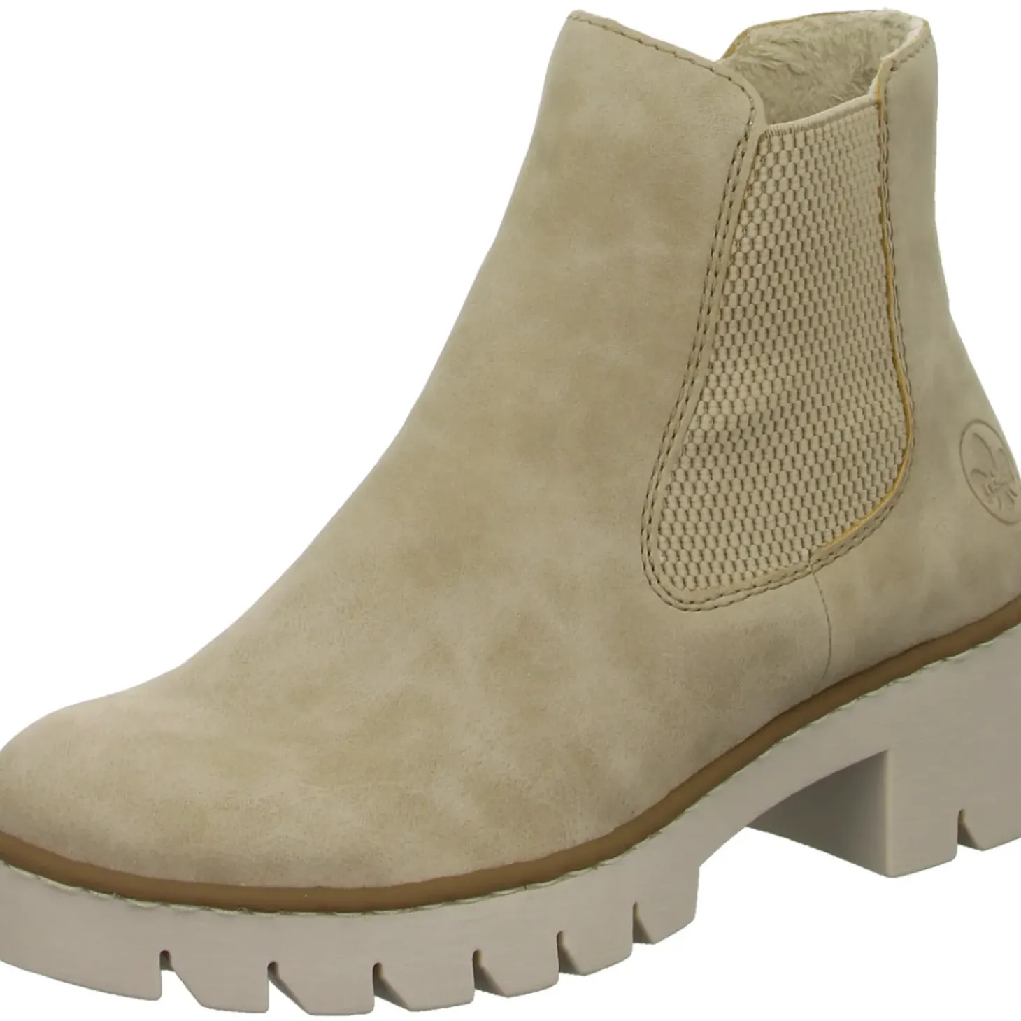 Rieker Schlupf-/Reißverschlußstiefelette Warmfutter ab 35mm Absatz
