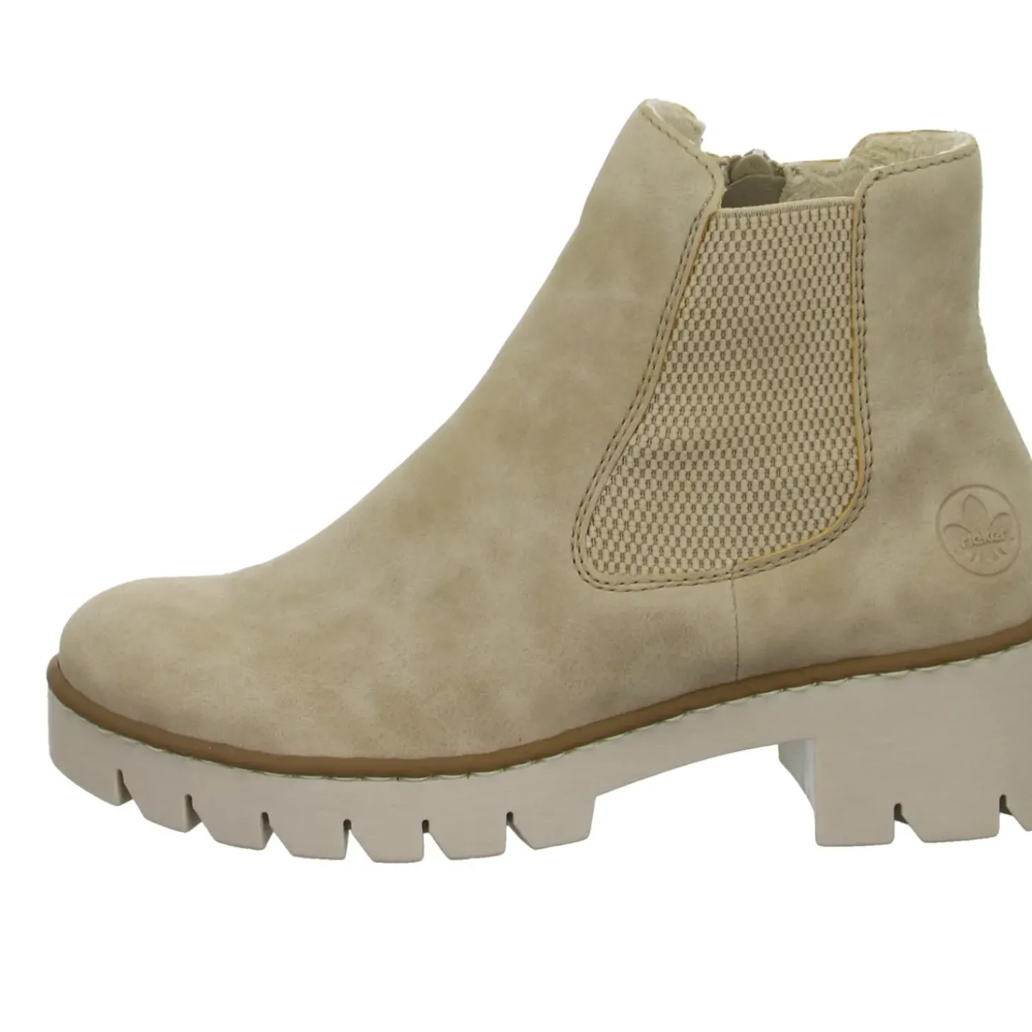 Rieker Schlupf-/Reißverschlußstiefelette Warmfutter ab 35mm Absatz