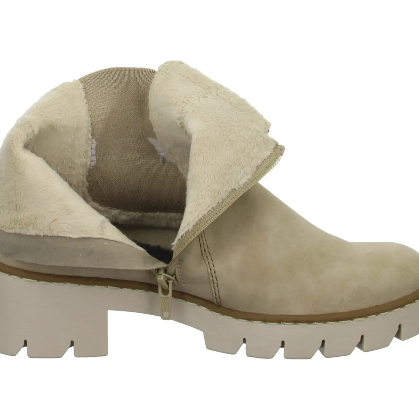 Rieker Schlupf-/Reißverschlußstiefelette Warmfutter ab 35mm Absatz