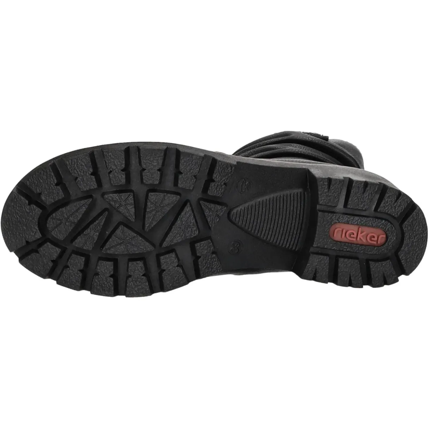 Rieker Schlupf-/Reißverschlußstiefelette Warmfutter ab 35mm Absatz