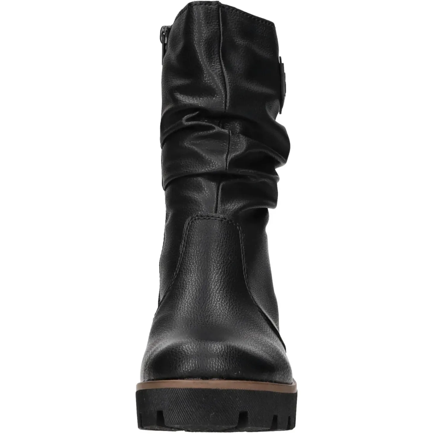 Rieker Schlupf-/Reißverschlußstiefelette Warmfutter ab 35mm Absatz
