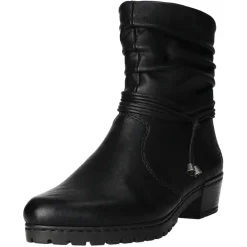 Rieker Schlupf-/Reißverschlußstiefelette Warmfutter ab 35mm Absatz