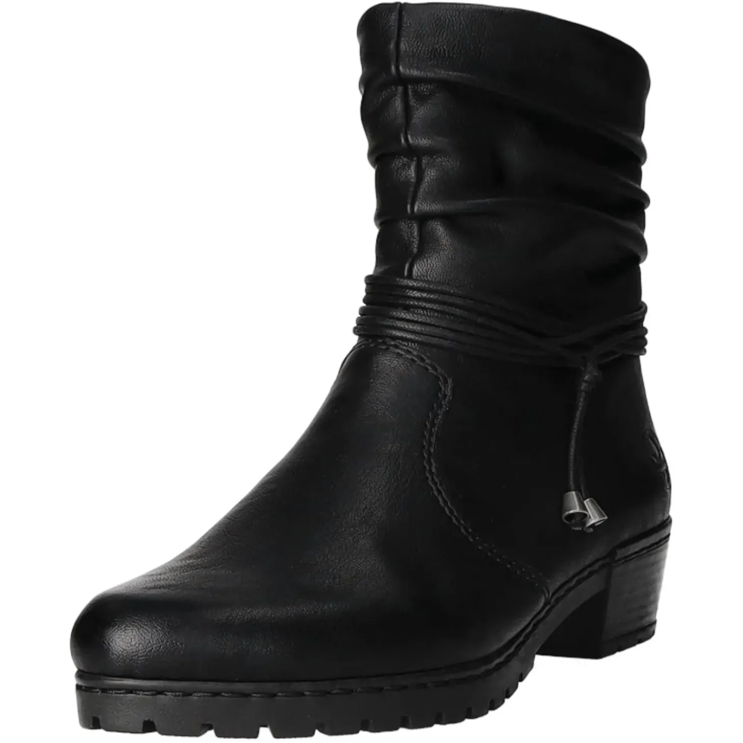 Rieker Schlupf-/Reißverschlußstiefelette Warmfutter ab 35mm Absatz