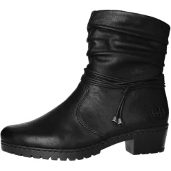 Rieker Schlupf-/Reißverschlußstiefelette Warmfutter ab 35mm Absatz