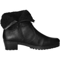 Rieker Schlupf-/Reißverschlußstiefelette Warmfutter ab 35mm Absatz