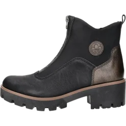 Rieker Schlupf-/Reißverschlußstiefelette Warmfutter ab 35mm Absatz