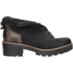 Rieker Schlupf-/Reißverschlußstiefelette Warmfutter ab 35mm Absatz