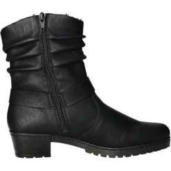 Rieker Schlupf-/Reißverschlußstiefelette Warmfutter ab 35mm Absatz