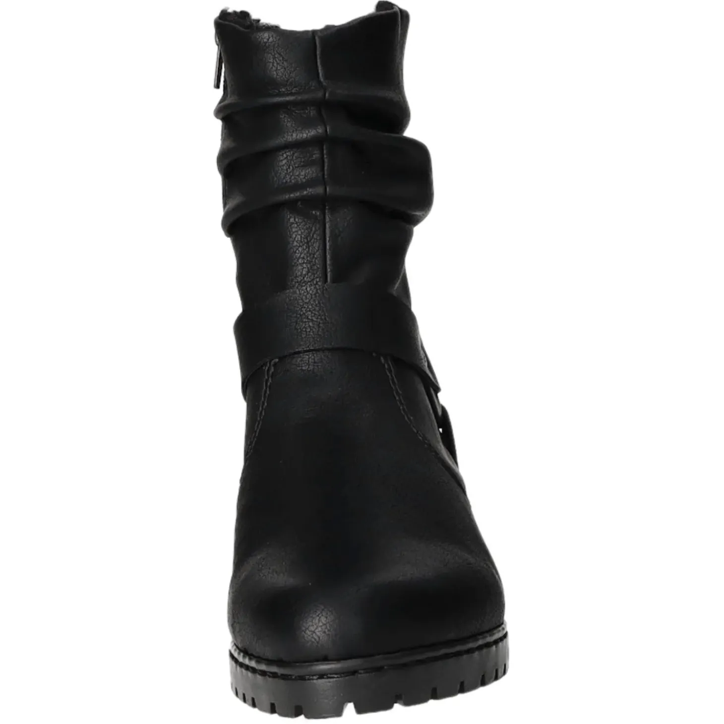 Rieker Schlupf-/Reißverschlußstiefelette Warmfutter ab 35mm Absatz