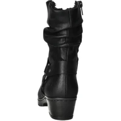 Rieker Schlupf-/Reißverschlußstiefelette Warmfutter ab 35mm Absatz