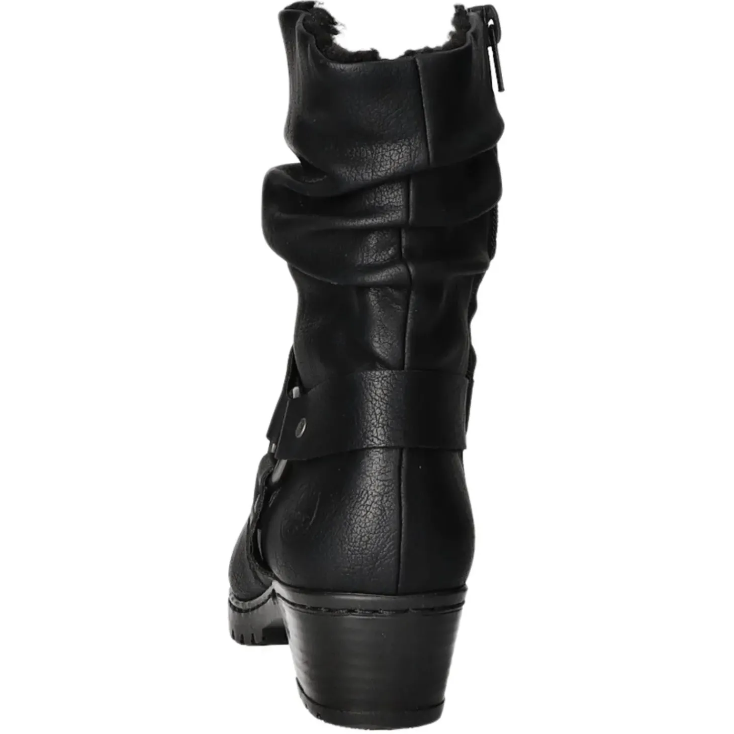 Rieker Schlupf-/Reißverschlußstiefelette Warmfutter ab 35mm Absatz