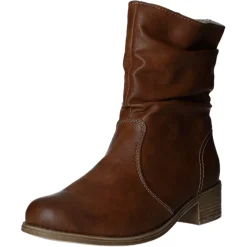 Rieker Schlupf-/Reißverschlußstiefelette Warmfutter ab 35mm Absatz