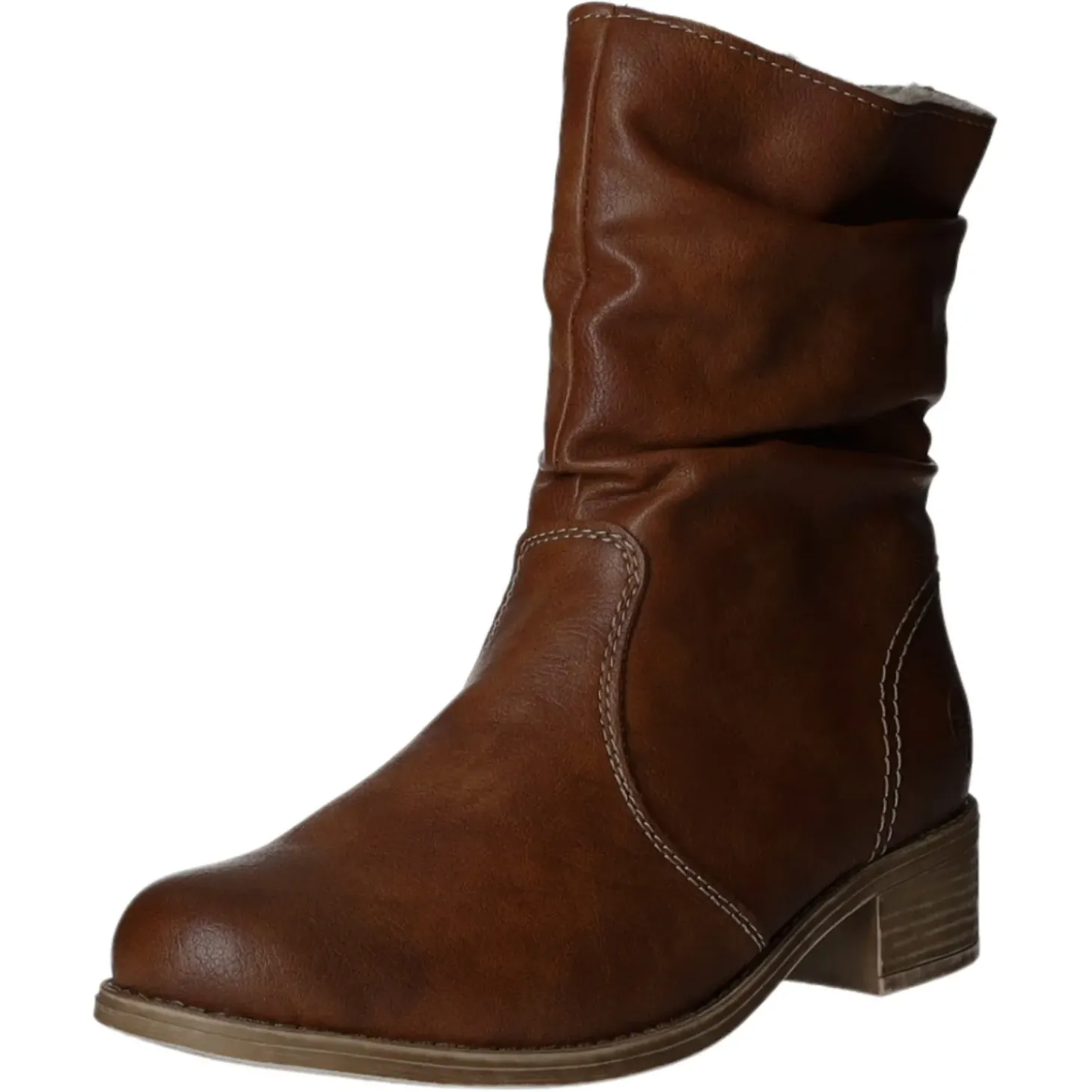 Rieker Schlupf-/Reißverschlußstiefelette Warmfutter ab 35mm Absatz