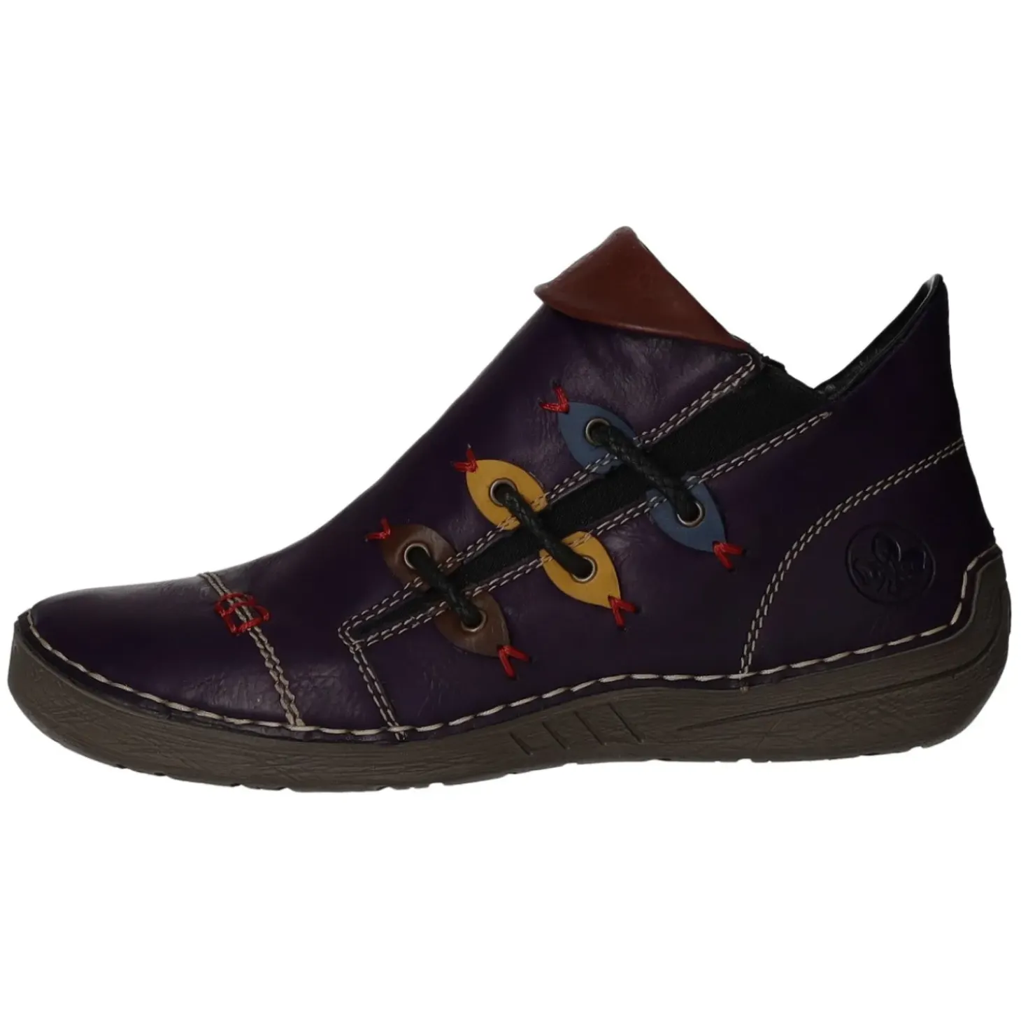 Rieker Schlupf-/Reißverschlußstiefelette Kaltfutter bis 35mm Absatz (casual)