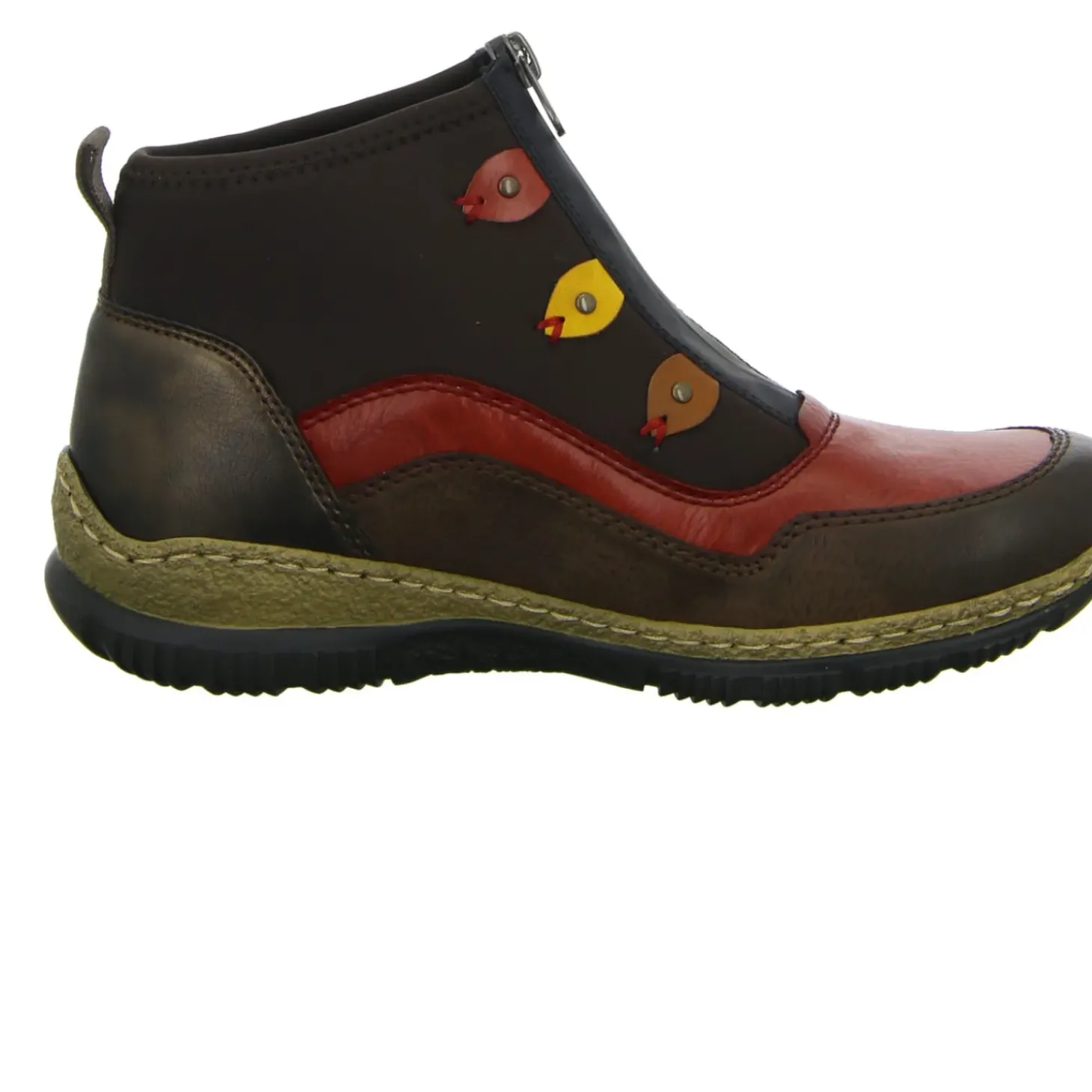 Rieker Schlupf-/Reißverschlußstiefelette Kaltfutter bis 35mm Absatz (casual)