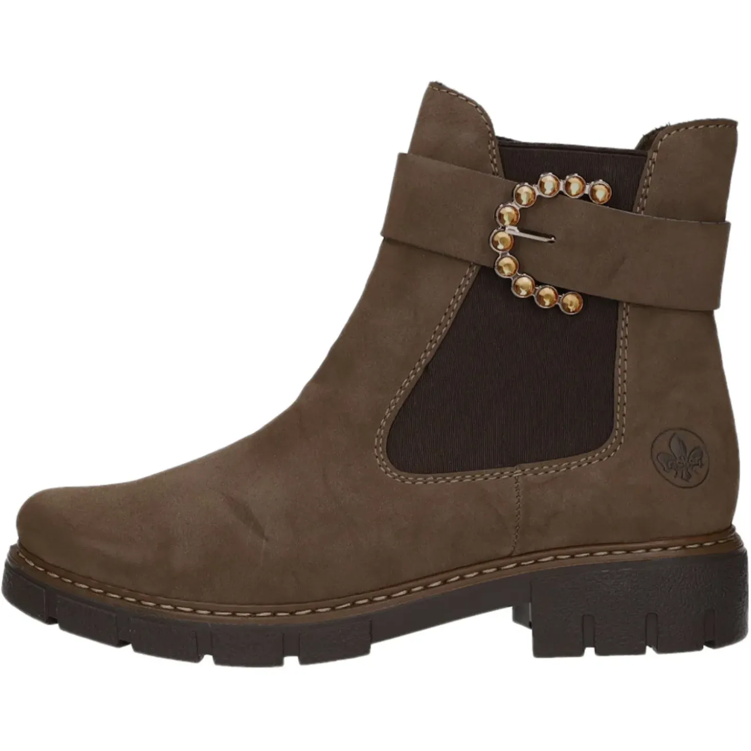 Rieker Schlupf-/Reißverschlußstiefelette Kaltfutter bis 35mm Absatz (casual)