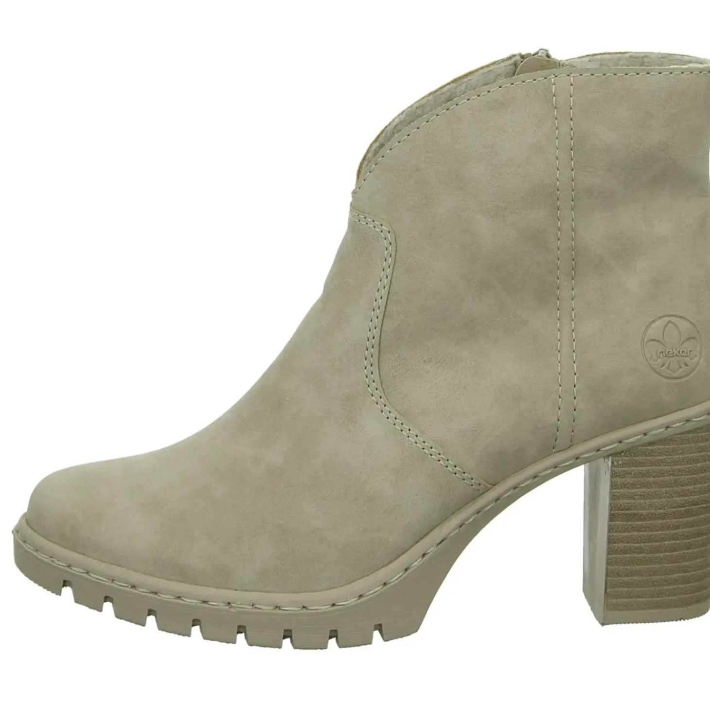 Rieker Schlupf-/Reißverschlußstiefelette Kaltfutter ab 35mm Absatz
