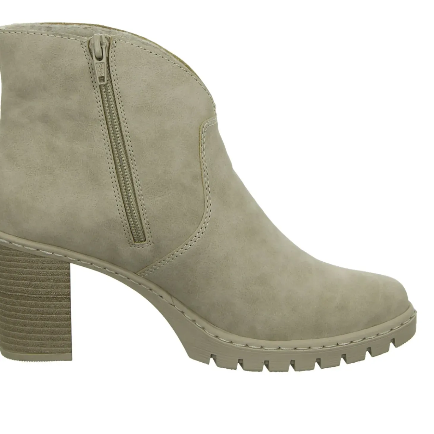 Rieker Schlupf-/Reißverschlußstiefelette Kaltfutter ab 35mm Absatz