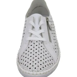 Rieker Schnürhalbschuh luftdurchlässig (durchbrochenes/geflochtenes Obermaterial)
