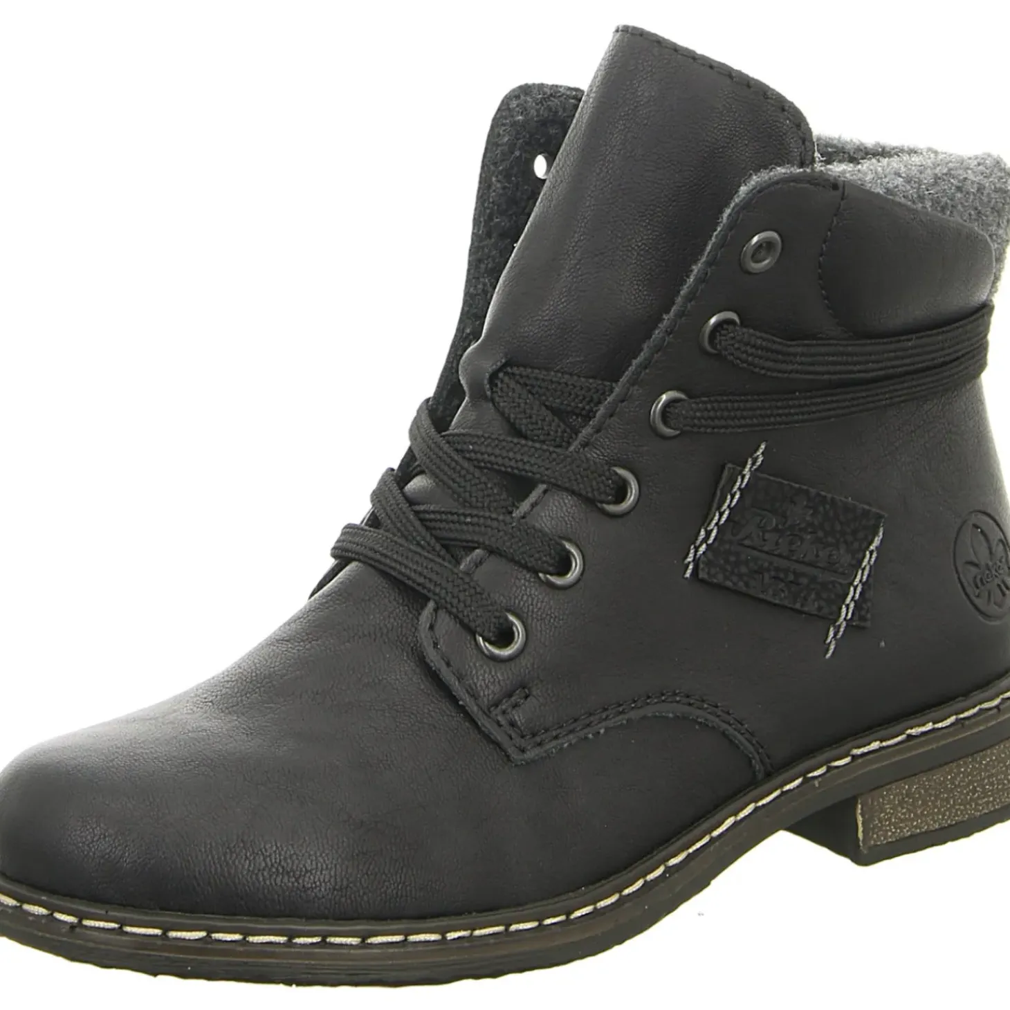 Rieker Schnürstiefelette Kaltfutter bis 35mm Absatz (casual)