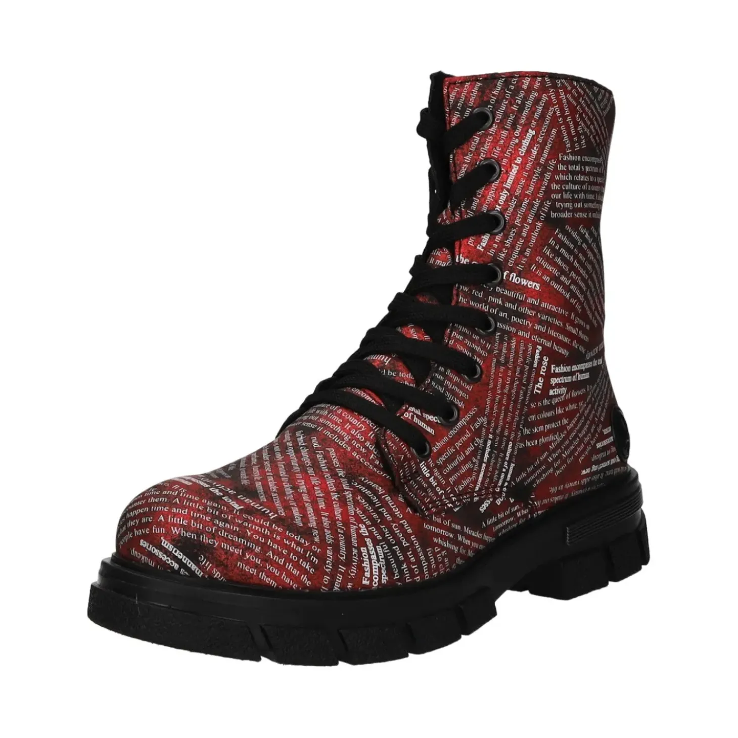 Rieker Schnürstiefelette Kaltfutter bis 35mm Absatz (casual)