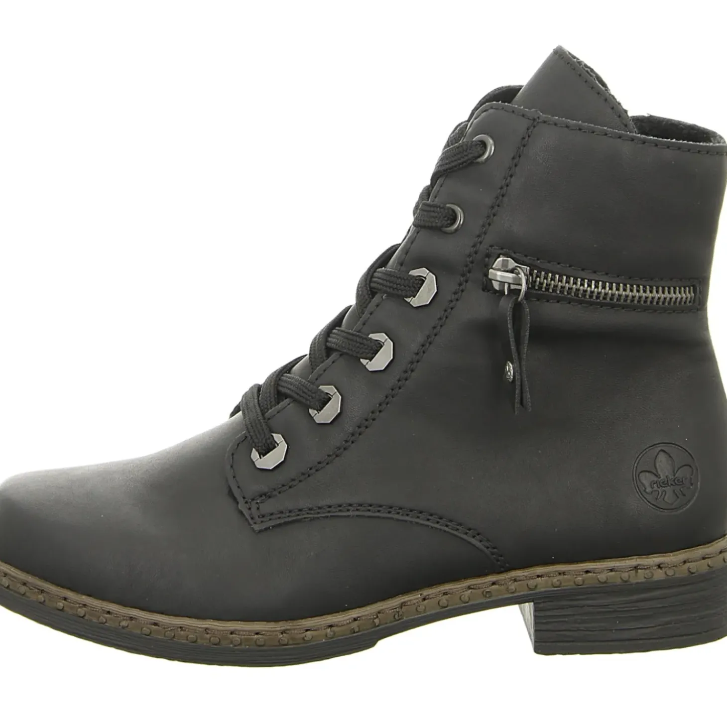 Rieker Schnürstiefelette Kaltfutter bis 35mm Absatz (casual)
