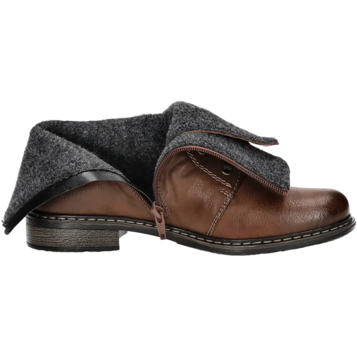 Rieker Schnürstiefelette Kaltfutter bis 35mm Absatz (casual)