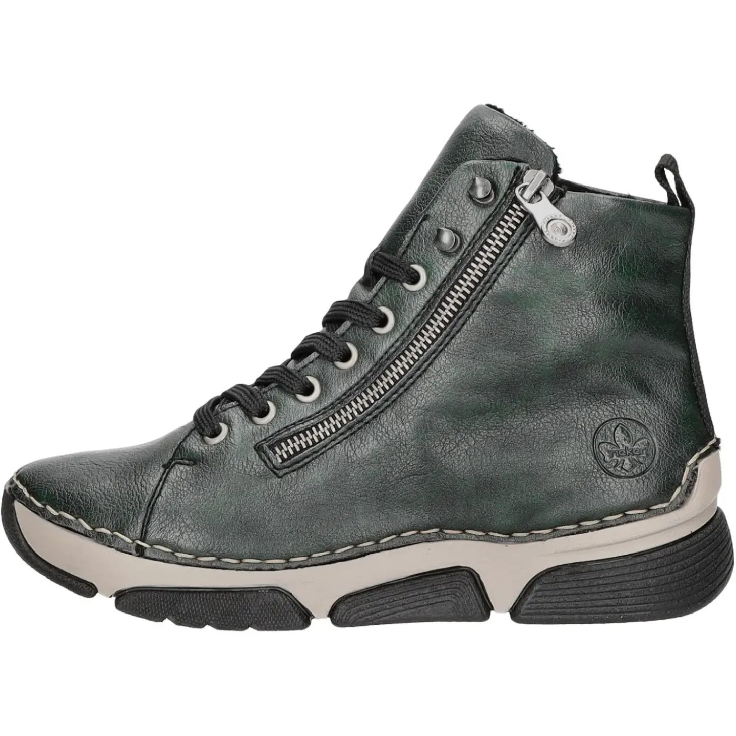 Rieker Schnürstiefelette Kaltfutter bis 35mm Absatz (casual)