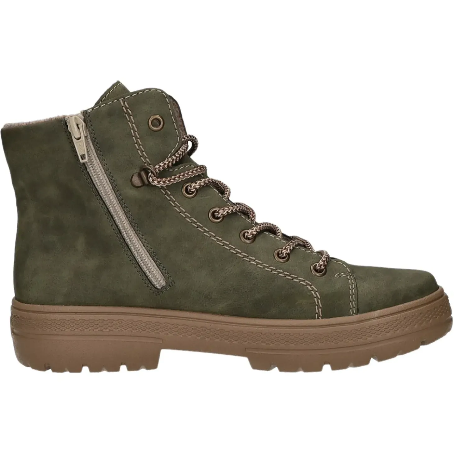 Rieker Schnürstiefelette Kaltfutter bis 35mm Absatz (casual)