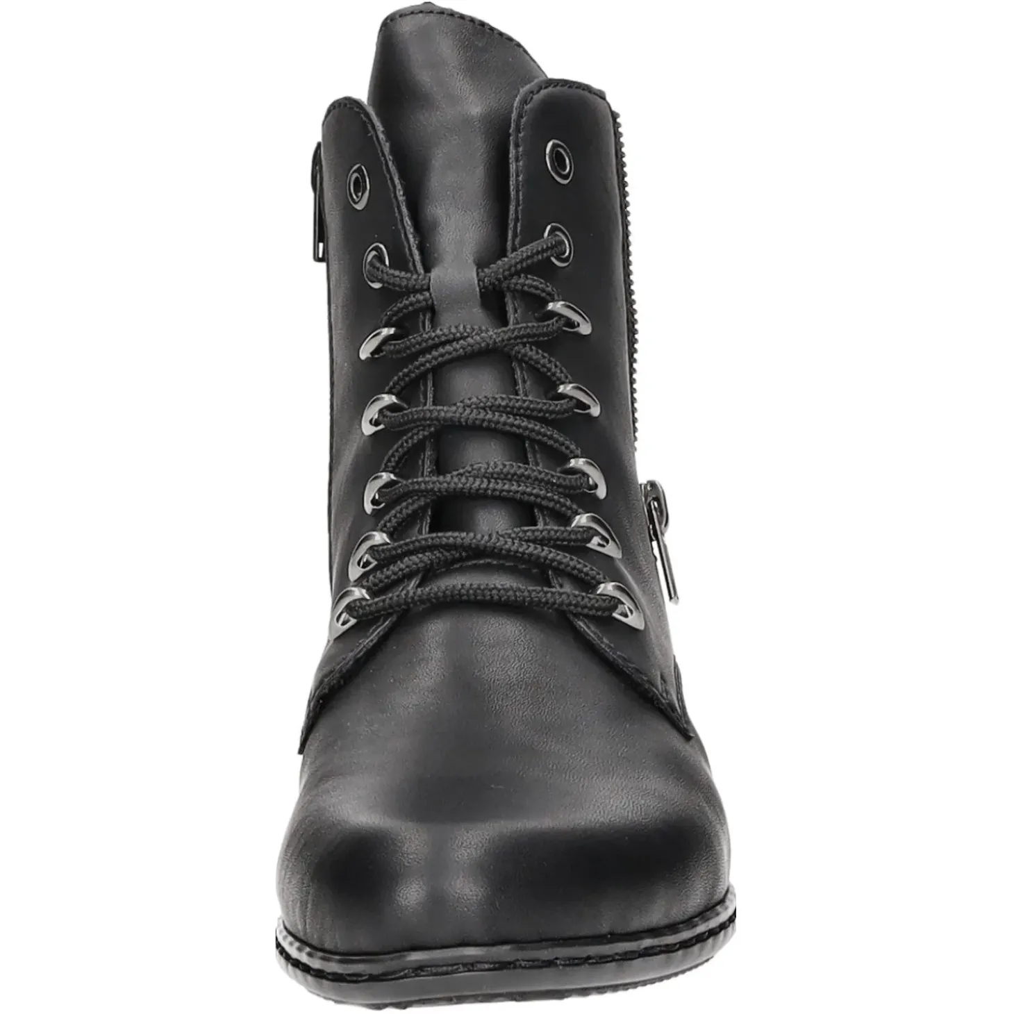 Rieker Schnürstiefelette Kaltfutter ab 35mm Absatz