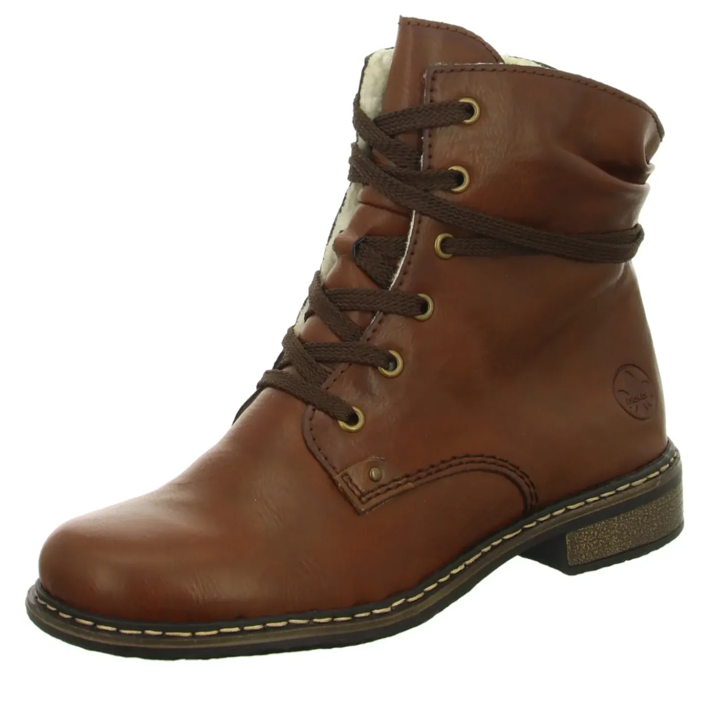 Rieker Schnürstiefelette Warmfutter bis 35mm Absatz (casual)