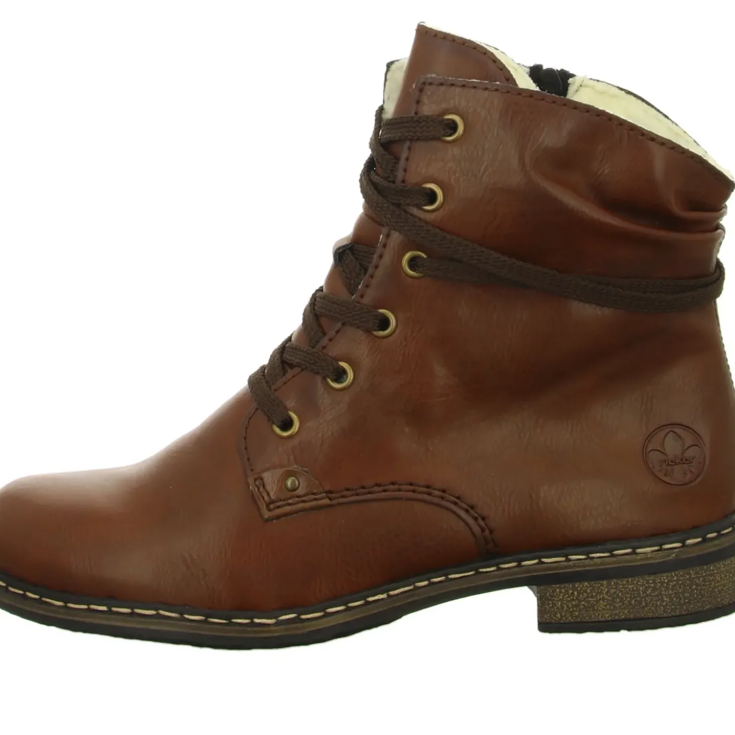 Rieker Schnürstiefelette Warmfutter bis 35mm Absatz (casual)