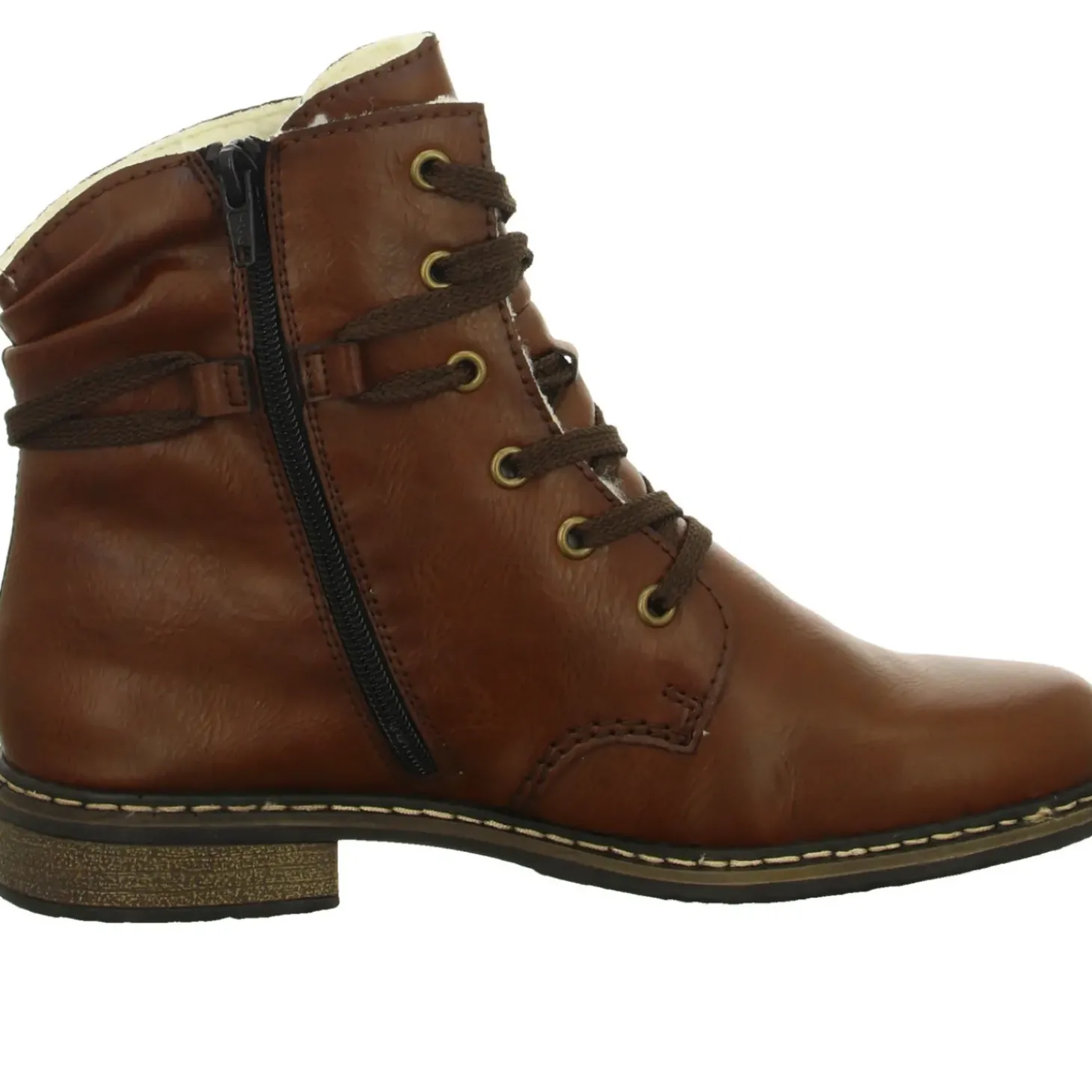 Rieker Schnürstiefelette Warmfutter bis 35mm Absatz (casual)