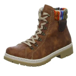 Rieker Schnürstiefelette Warmfutter bis 35mm Absatz (casual)