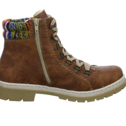 Rieker Schnürstiefelette Warmfutter bis 35mm Absatz (casual)