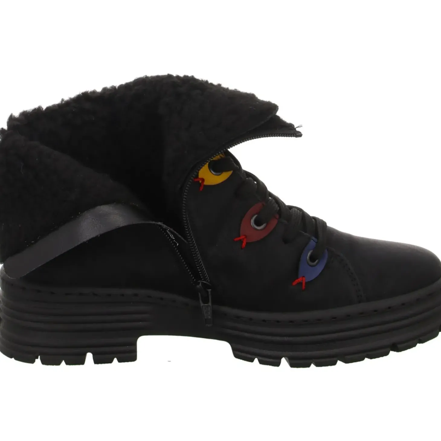 Rieker Schnürstiefelette Warmfutter bis 35mm Absatz (casual)