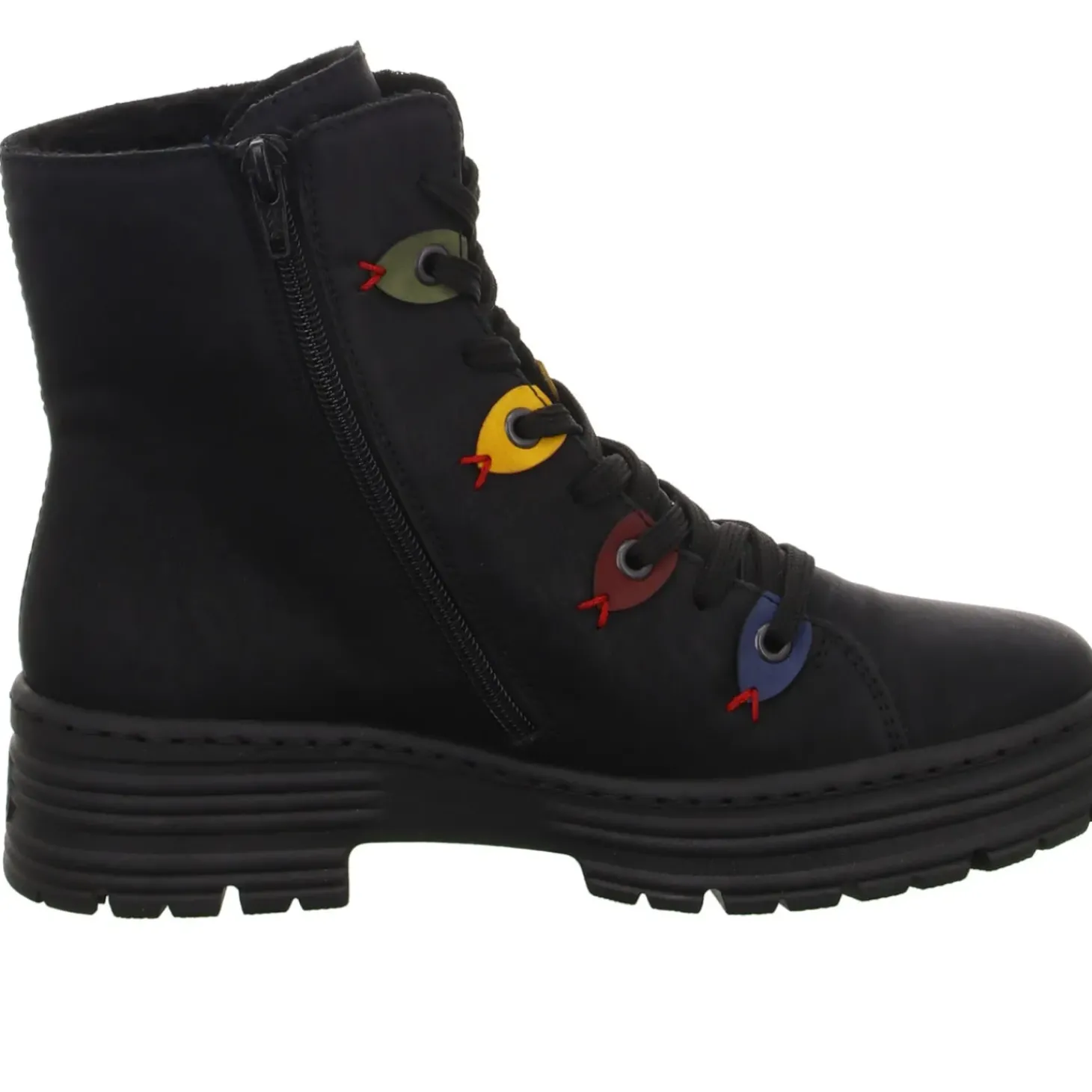 Rieker Schnürstiefelette Warmfutter bis 35mm Absatz (casual)