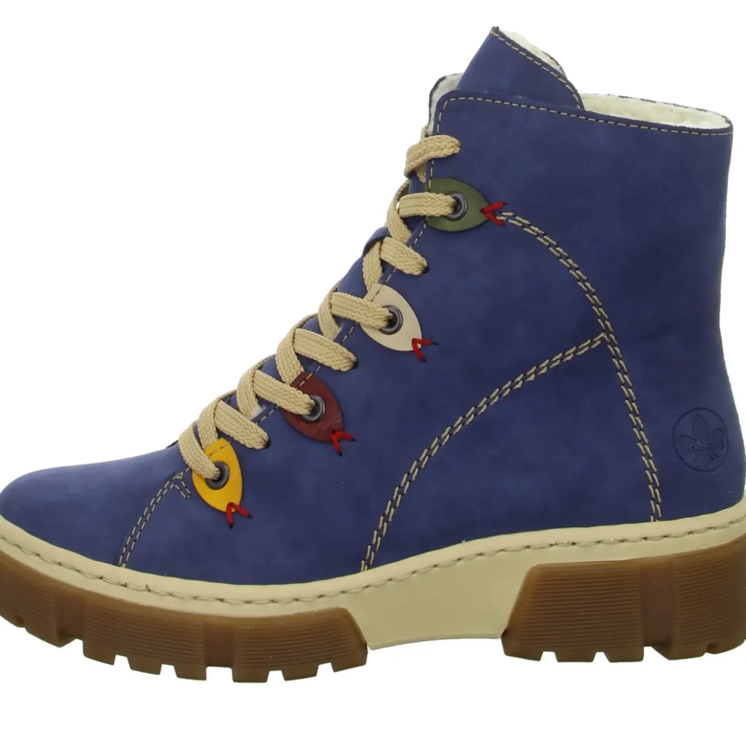 Rieker Schnürstiefelette Warmfutter bis 35mm Absatz (casual)