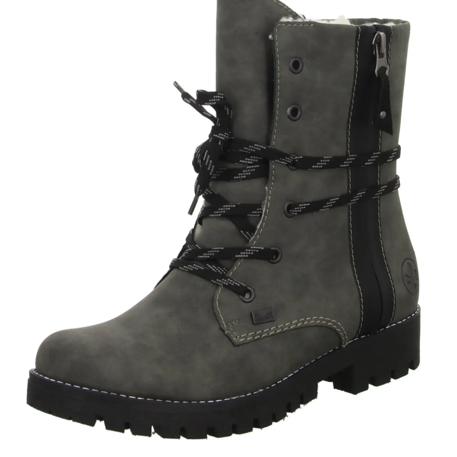 Rieker Schnürstiefelette Warmfutter bis 35mm Absatz (casual)