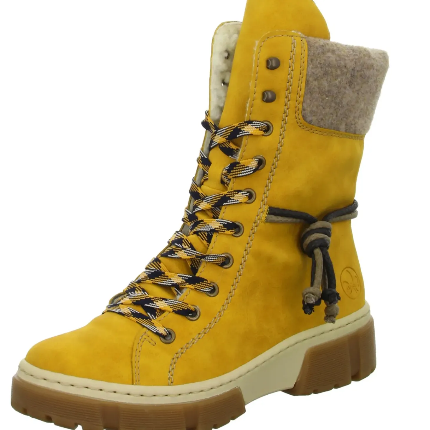 Rieker Schnürstiefelette Warmfutter bis 35mm Absatz (casual)