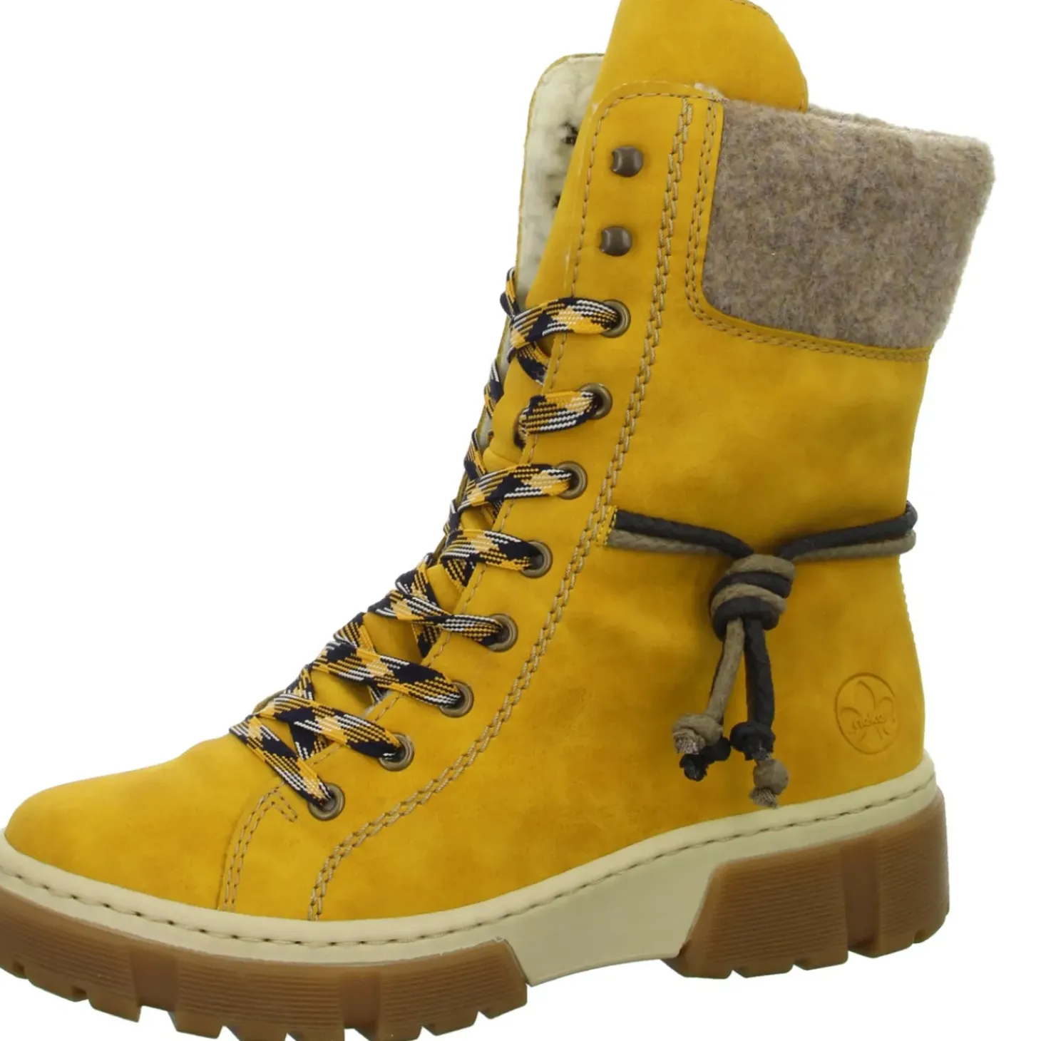 Rieker Schnürstiefelette Warmfutter bis 35mm Absatz (casual)