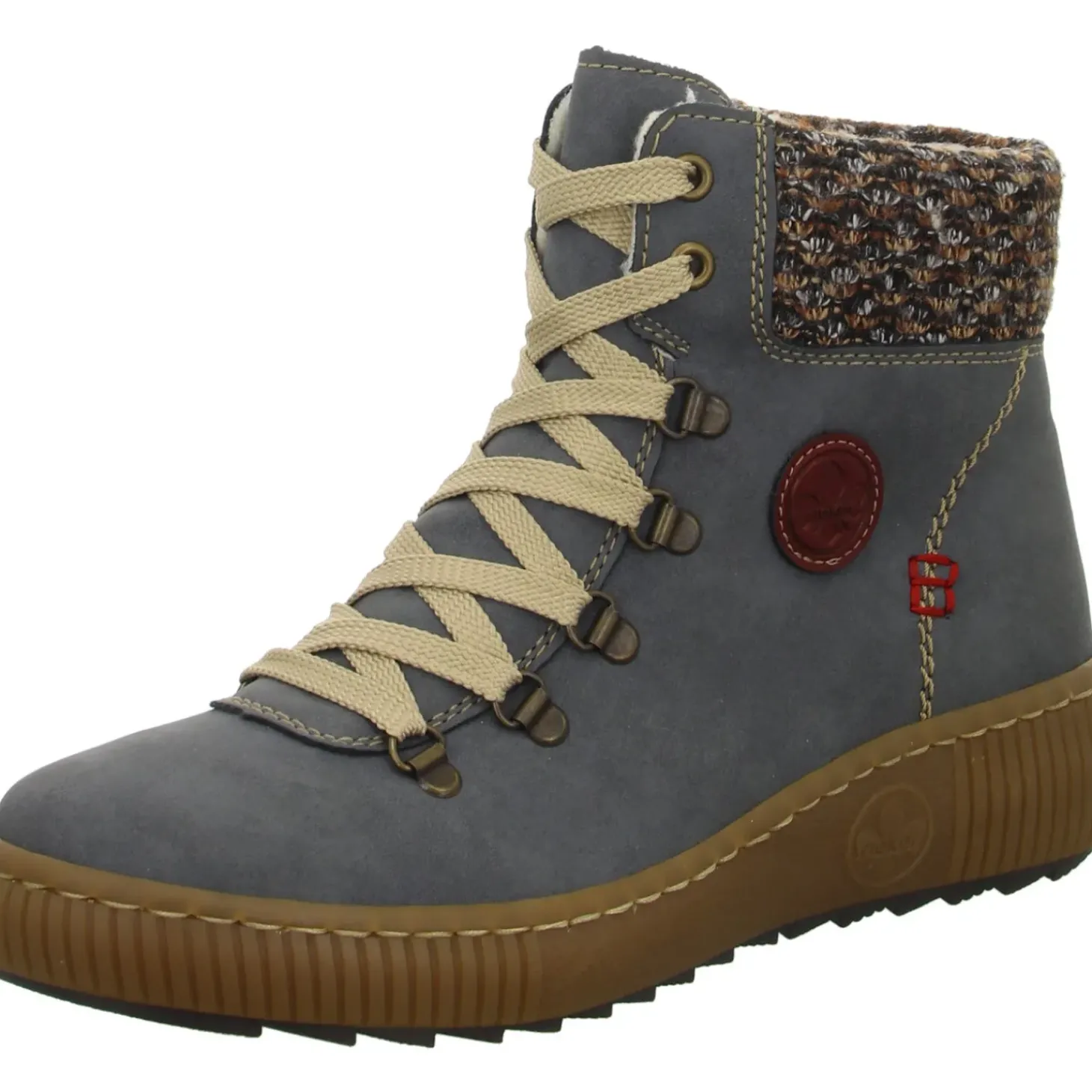 Rieker Schnürstiefelette Warmfutter bis 35mm Absatz (casual)