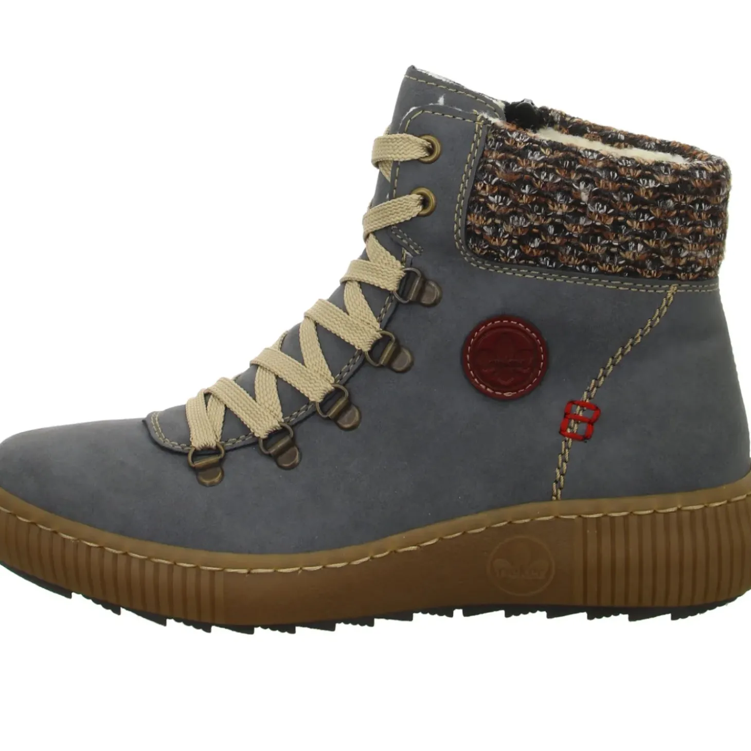 Rieker Schnürstiefelette Warmfutter bis 35mm Absatz (casual)