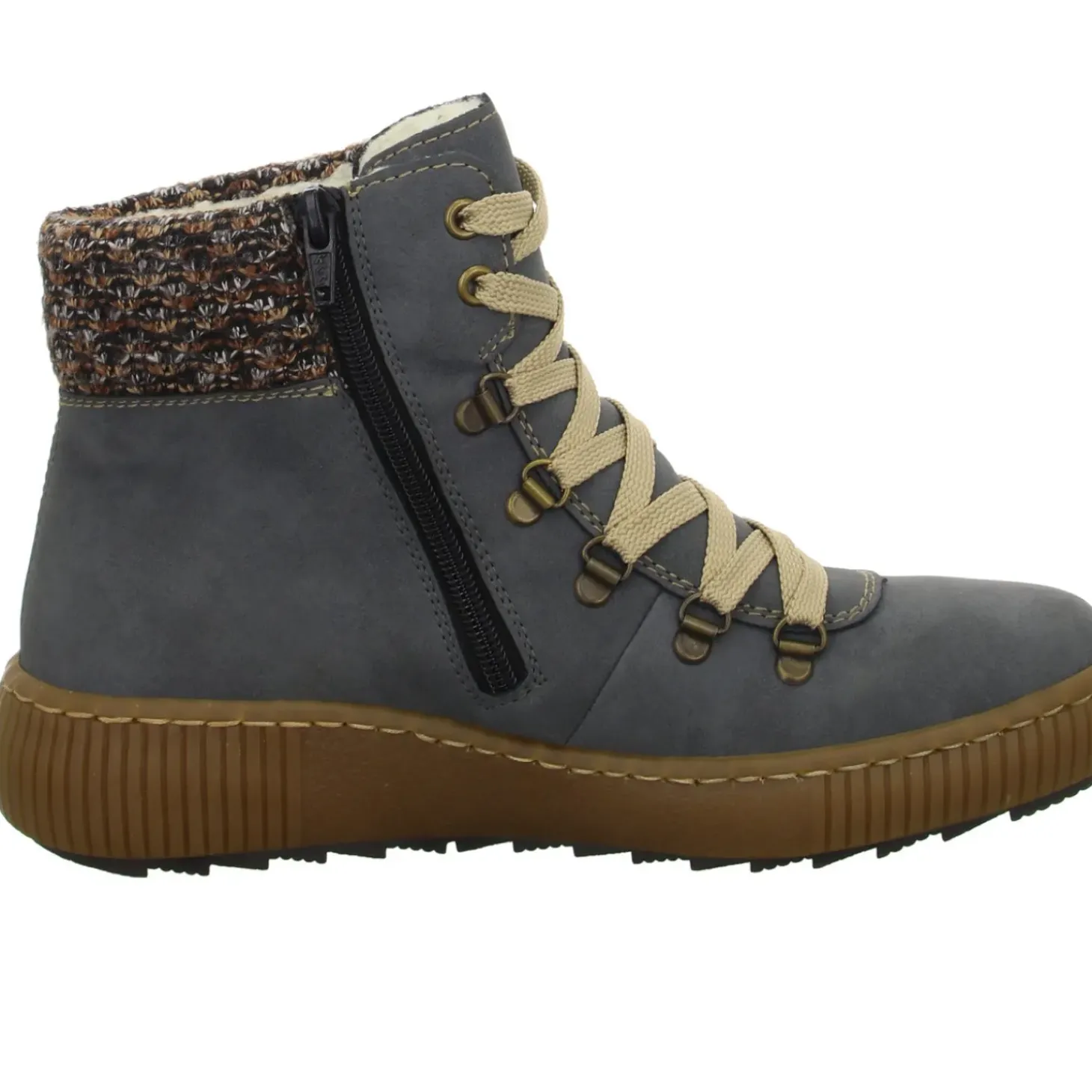 Rieker Schnürstiefelette Warmfutter bis 35mm Absatz (casual)