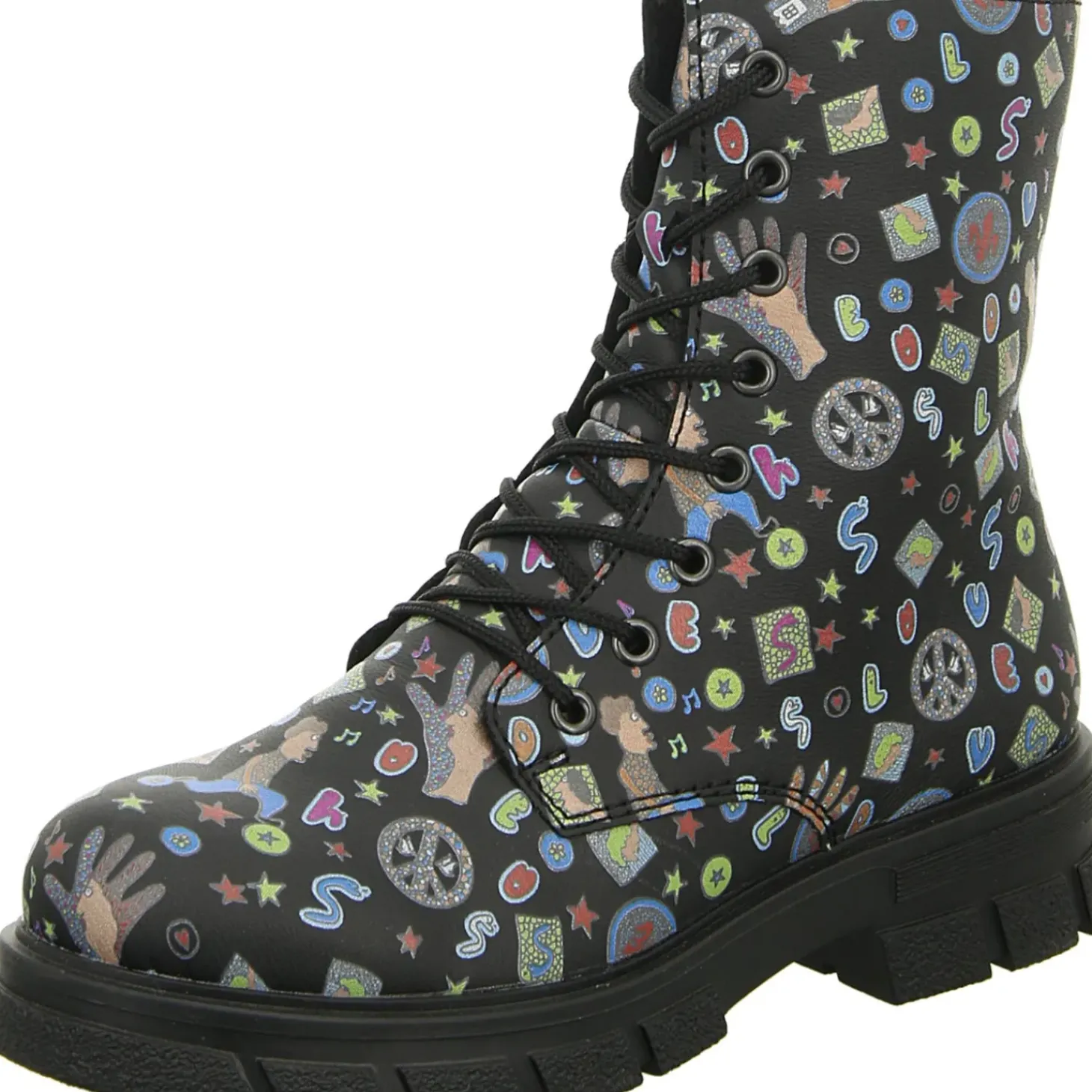 Rieker Schnürstiefelette Warmfutter bis 35mm Absatz (casual)