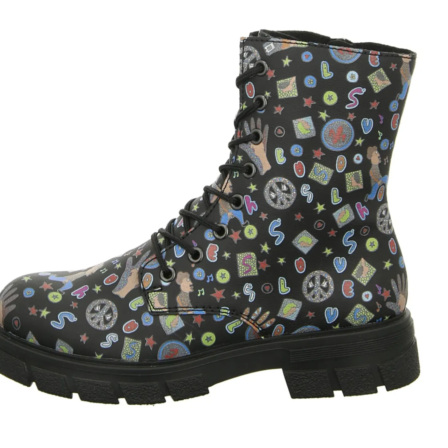 Rieker Schnürstiefelette Warmfutter bis 35mm Absatz (casual)